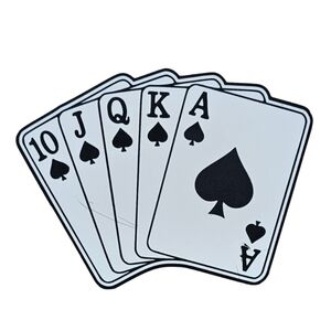 Royal Flush Wall Art